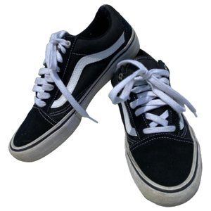 VANS OLDSKOOL MENS SUEDE SKATE SHOES 721454 BLACK SIZE 7